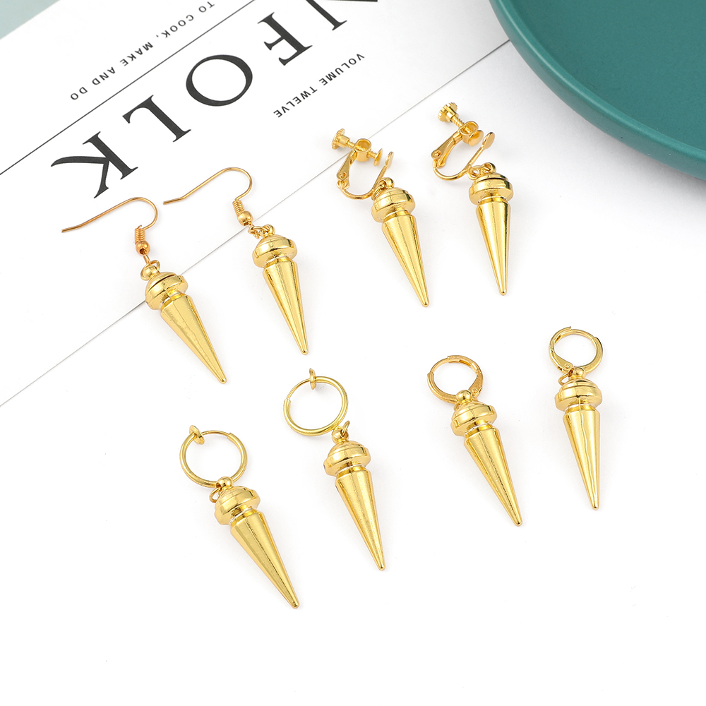 Women Accessories Earrings - 패션 애니메이션 골든 컬러 아울 미니멀리스트