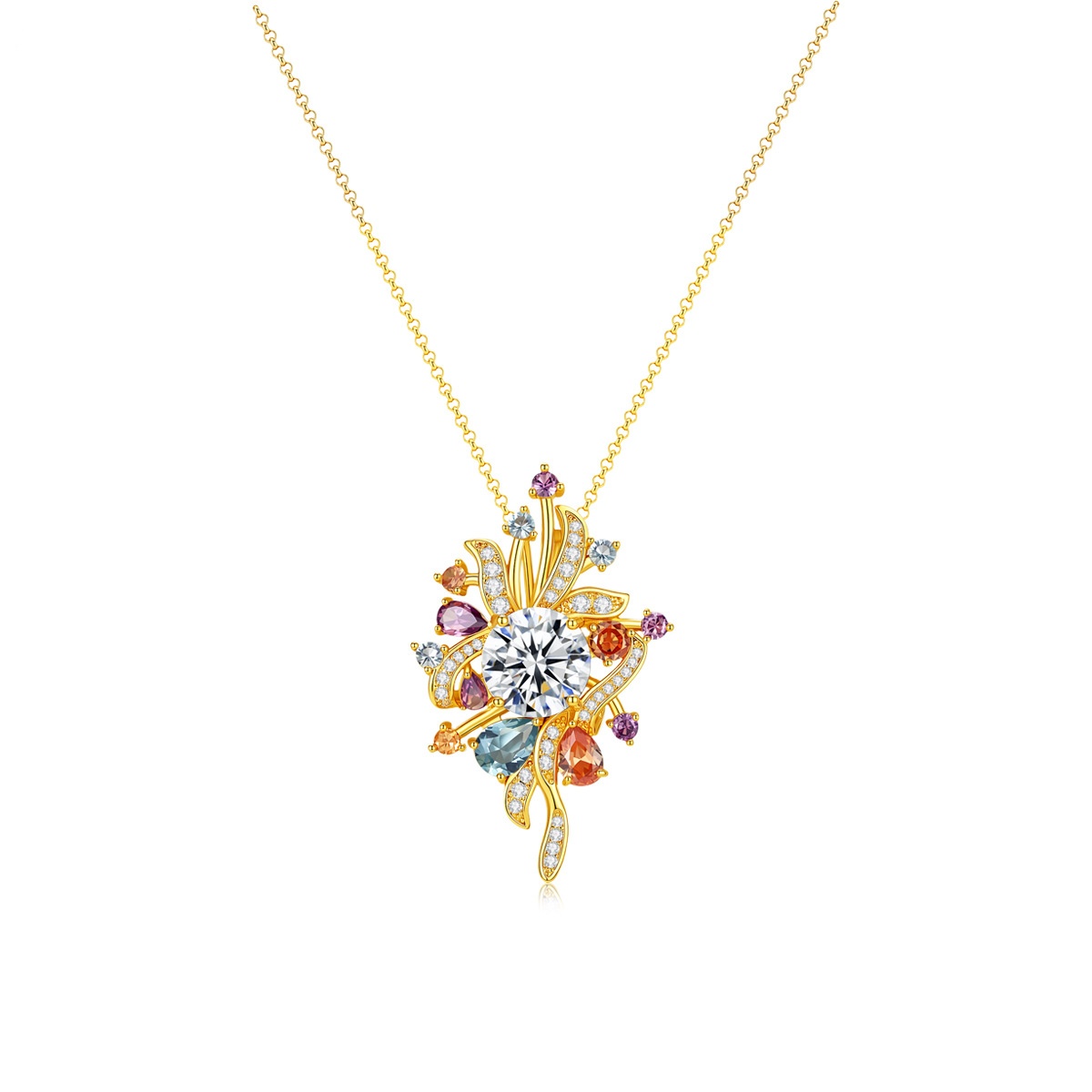 Women Accessories Bouquet - Fxlry 여성 패션 화려한 꽃 꽃다발