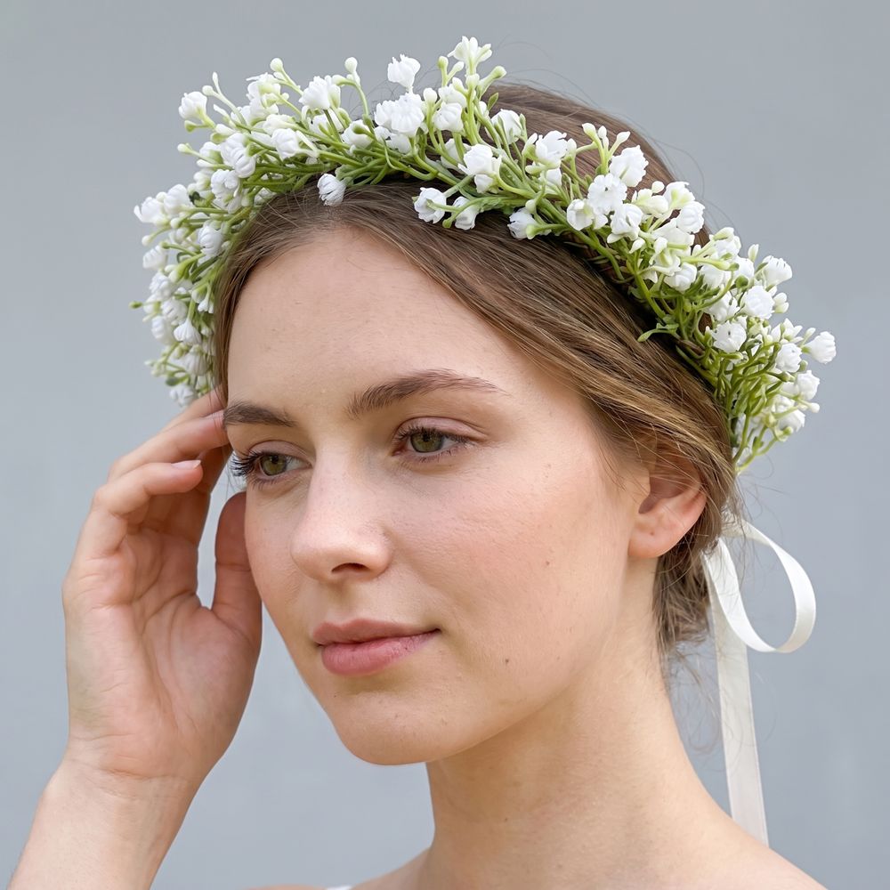 Women Accessories Photos - 달콤한 시뮬레이션 꽃 꽃 머리띠 보헤미안