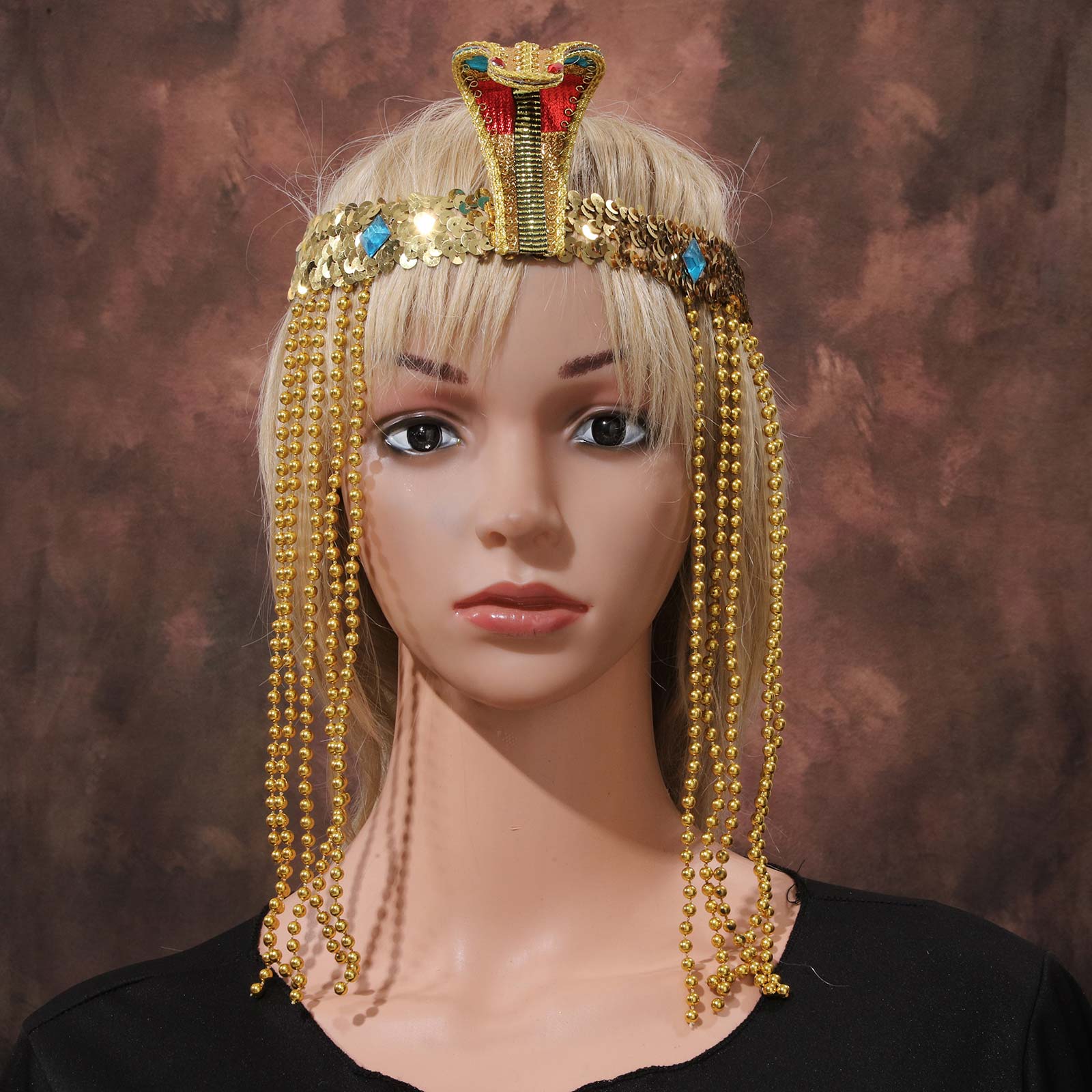 레트로 고대 이집트 여왕 머리 장식 뱀 머리 장식, 이 - Women'S Egyptian Accessories 리뷰 및 가격