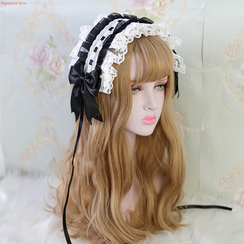 Q5WE 로리타 메이드 코스프레 헤어 액세서리 머리띠  - Women Accessories App 리뷰 및 가격