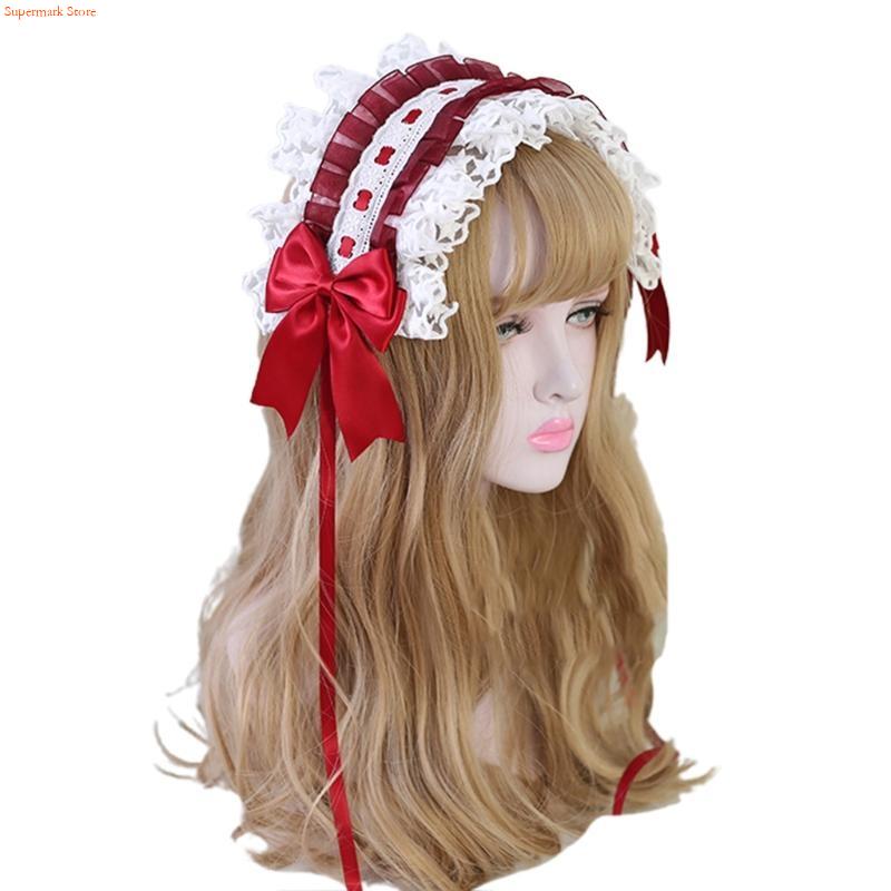Q5WE 로리타 메이드 코스프레 헤어 액세서리 머리띠  - Women Accessories App 리뷰 및 가격