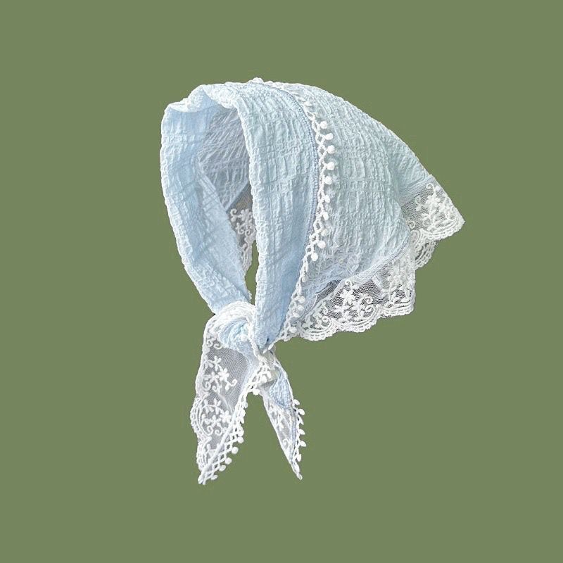 패션 레이스 삼각형 Headscarf 로맨틱 꽃 레이스 - Women Accessories Photos 리뷰 및 가격