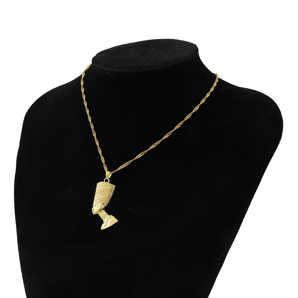 Anniyo 이집트 여왕 네페르티티 펜던트 목걸이 여성 - Women'S Egyptian Accessories 리뷰 및 가격