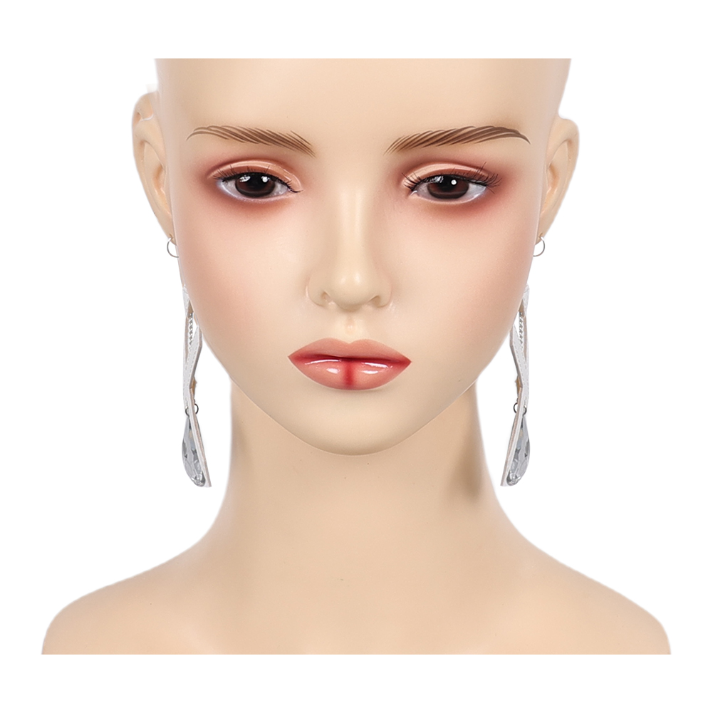 게임 라이벌 엠마 코스프레 그레이스 프로스트 실버 귀걸 - Women Accessories Earrings 리뷰 및 가격