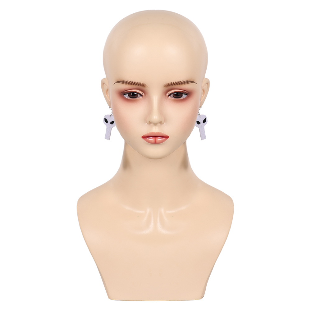TV 악당 코스프레 벨벳 페어 화이트 귀걸이 의상 액세 - Women Accessories Earrings 리뷰 및 가격