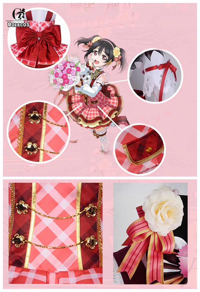 ROLECOS 러브라이브 플라워 부케 코스프레 의상,  - Women Accessories Bouquet 리뷰 및 가격