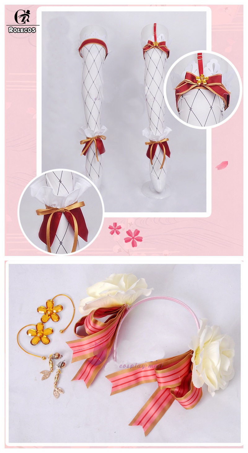 ROLECOS 러브라이브 플라워 부케 코스프레 의상,  - Women Accessories Bouquet 리뷰 및 가격