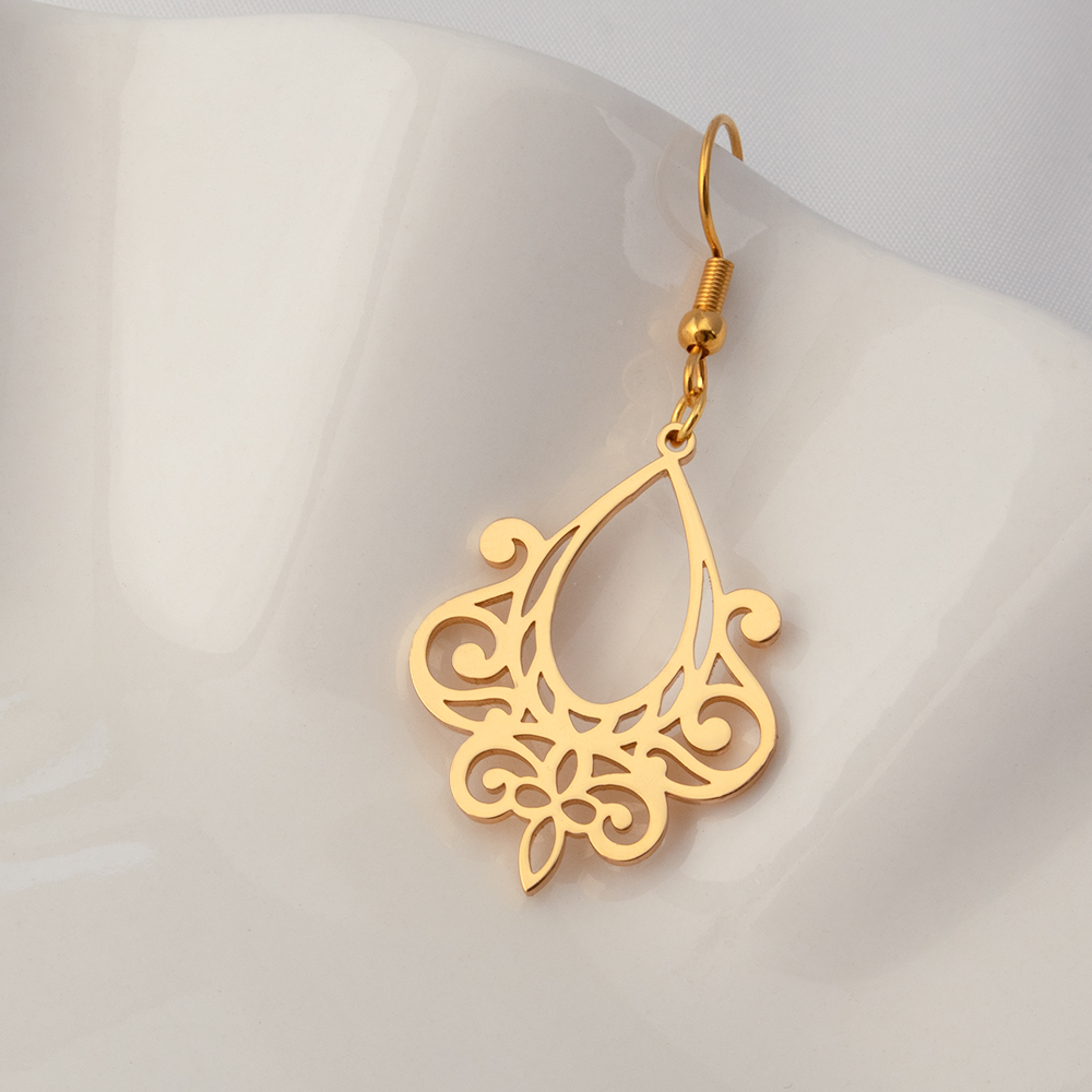 이미지/로고/회사 로고를 사용하여 맞춤형 맞춤형 귀걸이 - Women Accessories Logo Design 리뷰 및 가격