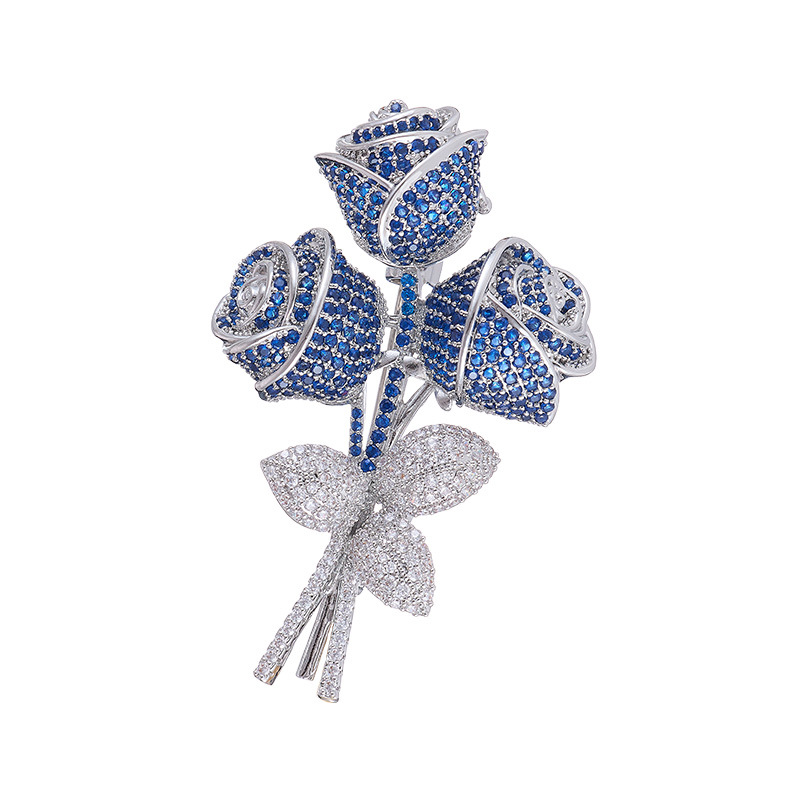 오킬리 럭셔리 인조 레드 코런덤 장미 부케 브로치 여성 - Women Accessories Bouquet 리뷰 및 가격