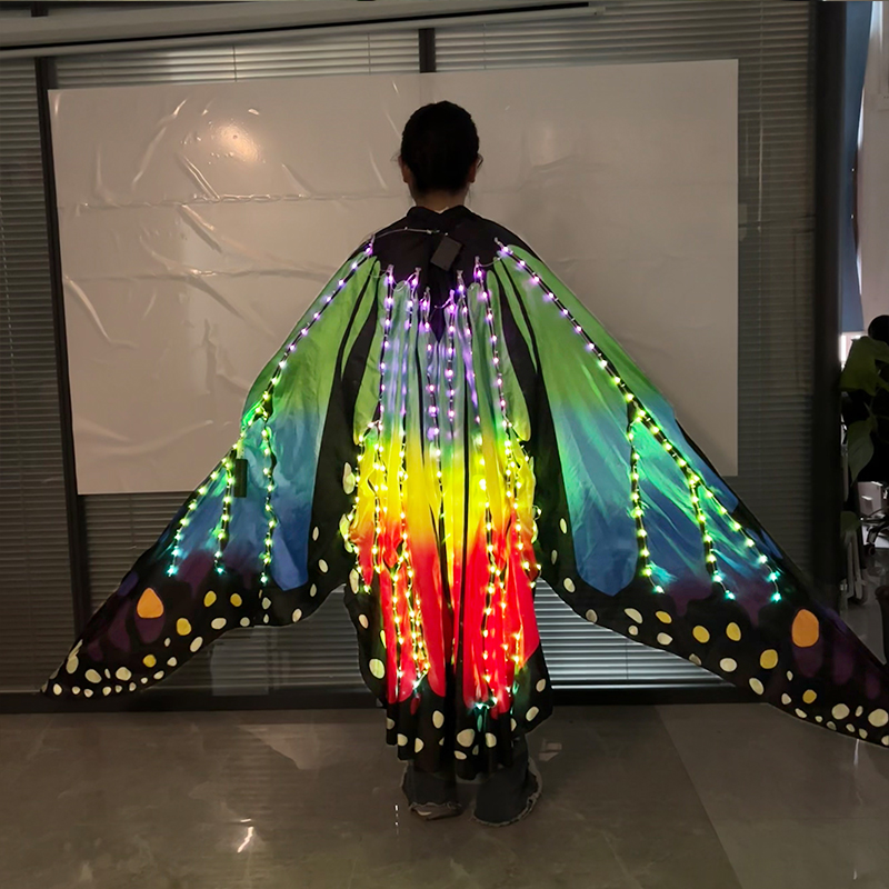 남녀 벨리댄스 날개 나비 풀컬러 앱 블루투스 LED 날 - Women Accessories App 리뷰 및 가격
