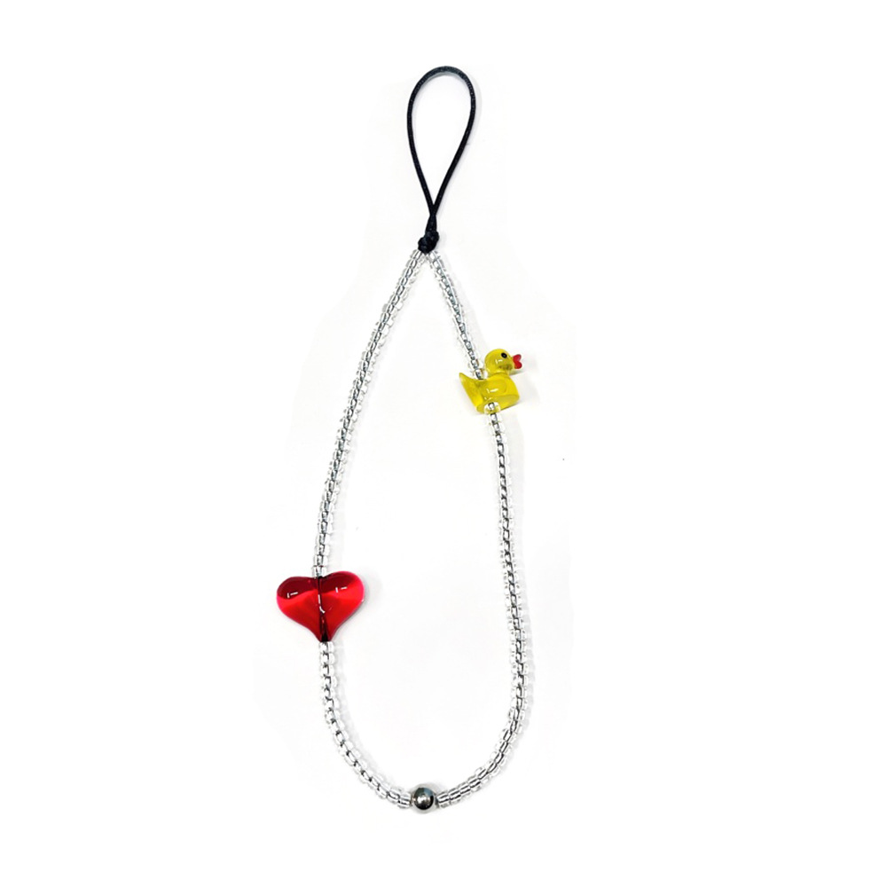 HERLOOK Y2K 트렌디 미니 덕 하트 시드 비즈  - Women'S Y2K Accessories 리뷰 및 가격