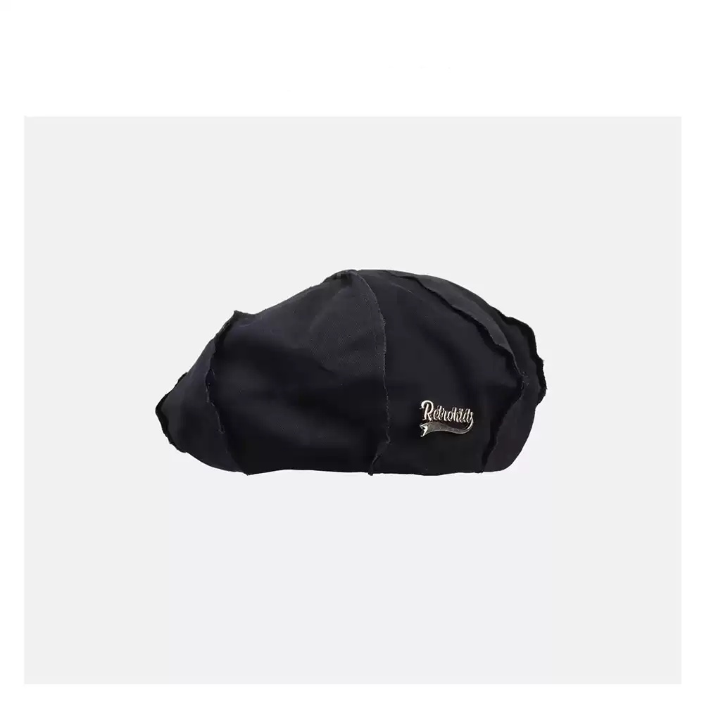 오리지널 디자인 다크 베레모 남녀 공용 니치 패션 아이 - Women Accessories Logo Design 리뷰 및 가격