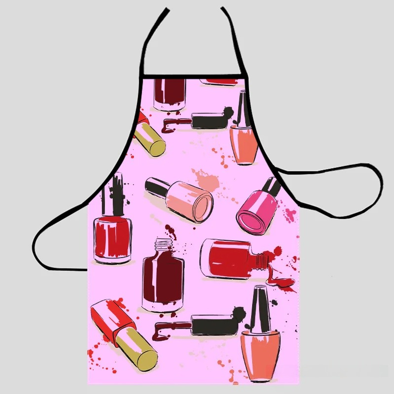 패션 디자인 네일 폴리쉬 앞치마 여성용 선물 옥스포드  - Women Accessories Logo Design 리뷰 및 가격