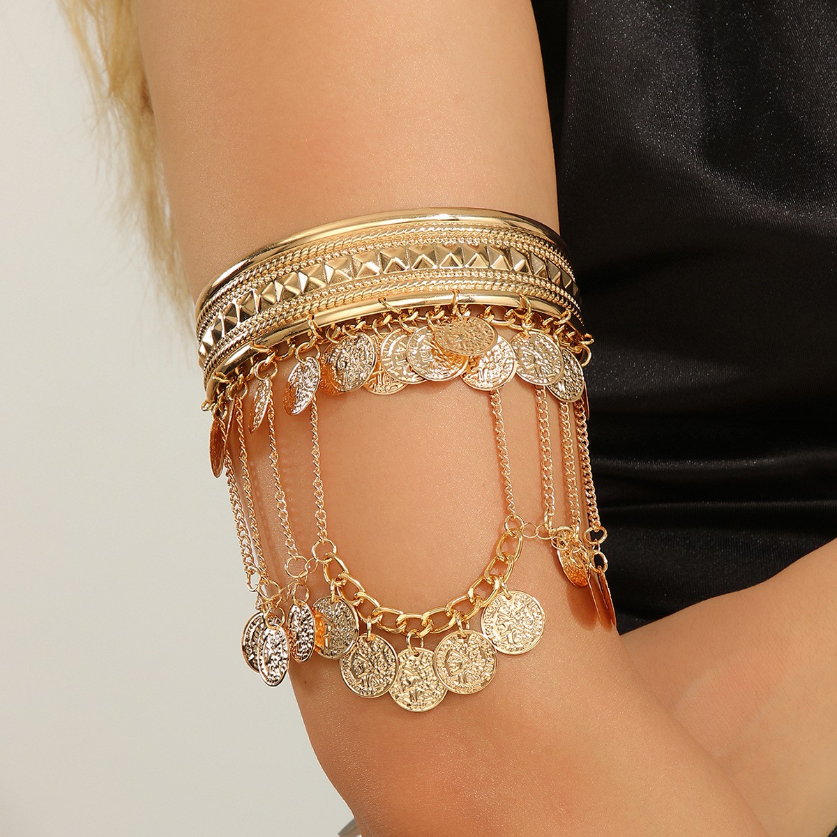 2026 트렌디 패션 이집트 금속 코인 잎사귀 체인 태 - Women'S Egyptian Accessories 리뷰 및 가격