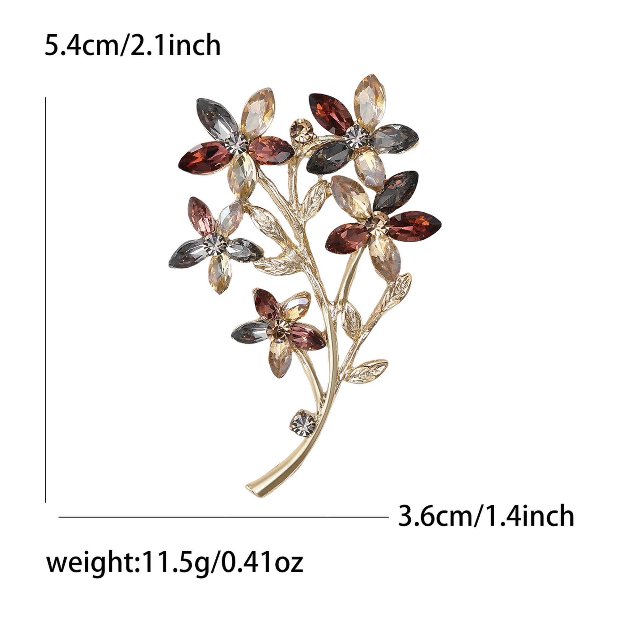 Beaut & Berry 여성을위한 럭셔리 라인 석 꽃 - Women Accessories Bouquet 리뷰 및 가격