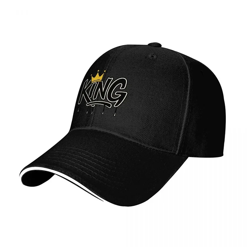 새로운 킹 크라운 로고 야구 모자 블랙 조절 가능한 모 - Women Accessories Logo Design 리뷰 및 가격