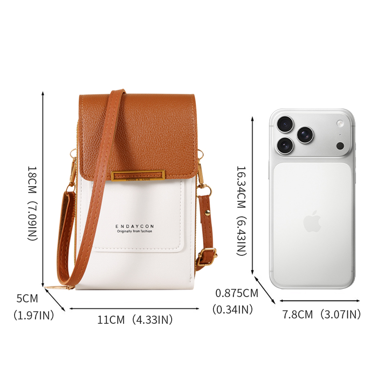 ENDAYCON여성용 크로스바디 터치스크린 폰백, 한국 - Women Accessories Pouch 리뷰 및 가격